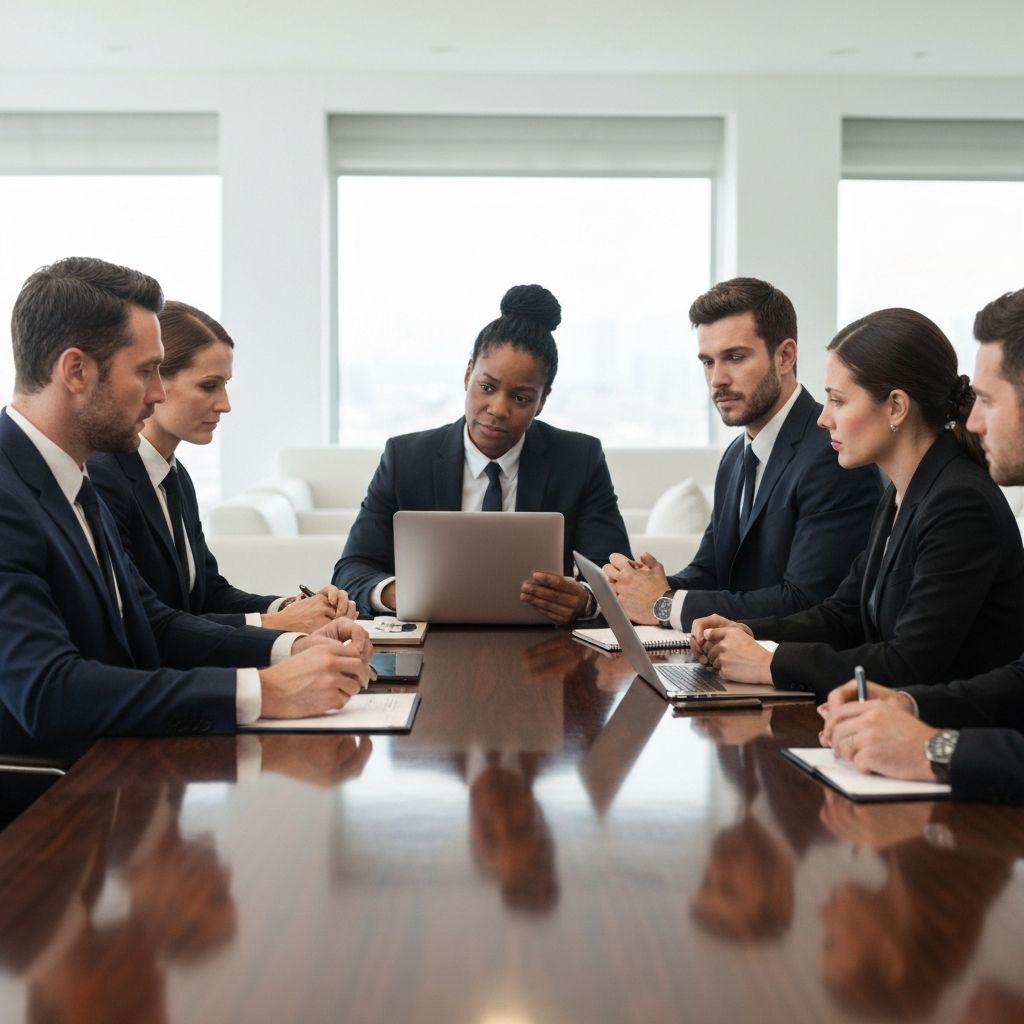 Compass Law Group attorneys in a collaborative discussion